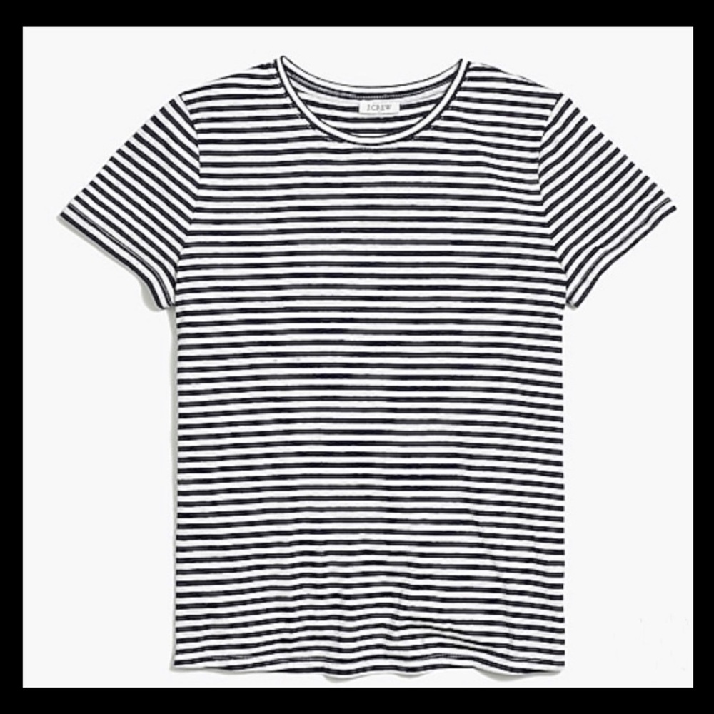 NWT J. Crew Tie Back Tee